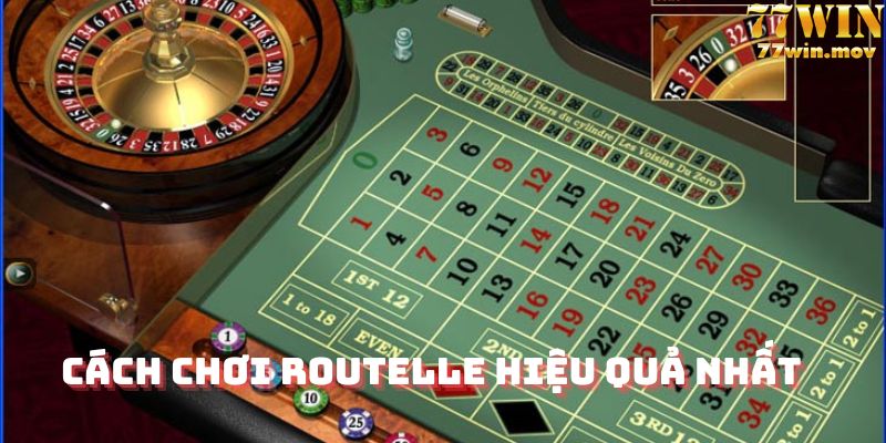 Cách chơi roulette hiệu quả