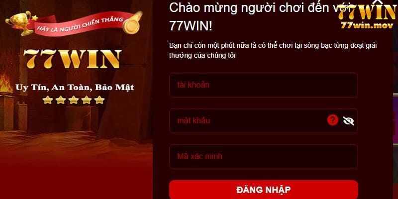 Đăng nhập 77win khi bị chặn